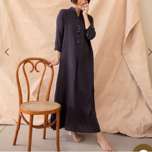Odd Bird Kaftan Lounge Dress - Picture 1 of 10